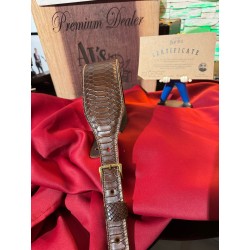 BLUE BELL STRAPS ARTISAN SNAKE MID BROWN BRUSH Al’s Music Exclusive ( Only 4 Units Worldwide) ONLY ONE AVIABLE