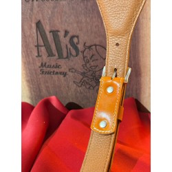 BLUE BELL STRAPS ARTISAN ORANGE STAIN CUSTOM for Al’s Music Factory