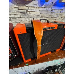 BLUE BELL STRAPS ARTISAN ORANGE STAIN CUSTOM for Al’s Music Factory