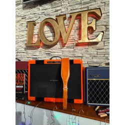 BLUE BELL STRAPS ARTISAN ORANGE STAIN CUSTOM for Al’s Music Factory