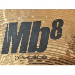 Meinl Mb 8 MEDIUM CRASH 20”  MB8 20MC B Plato Batería