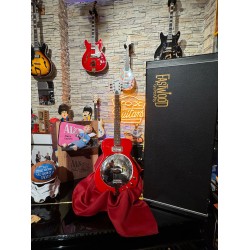 Eastwood AIRLINE GUITARS FOLKSTAR (2012) Red & White with Original Case