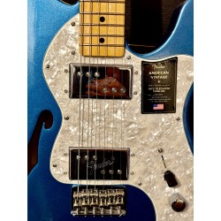 FENDER AMERICAN VINTAGE II 1972 TELECASTER THINLINE LAKE PLACID BLUE Made in USA ( 3,3 Kg)