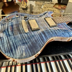 Nik Huber DOLPHIN CUSTOM LEFTY Super Flame Top Curly Mahogany BRAZILIAN ROSEWOOD ( 2010)