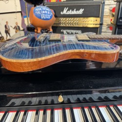 Nik Huber DOLPHIN CUSTOM LEFTY Super Flame Top Curly Mahogany BRAZILIAN ROSEWOOD ( 2010)