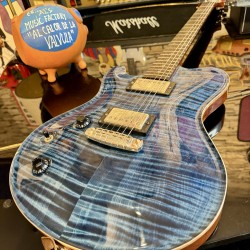 Nik Huber DOLPHIN CUSTOM LEFTY Super Flame Top Curly Mahogany BRAZILIAN ROSEWOOD ( 2010)
