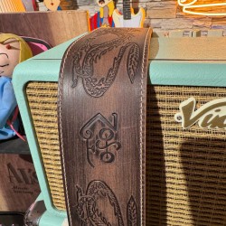 Blue Bell Straps ZOZO ARTISAN Special Collection EXCLUSIVE for Al’s Music Factory - FADED BROWN FINISH