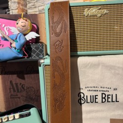 Blue Bell Straps ZOZO Special Collection EXCLUSIVE for Al’s Music Factory - VINTAGE WHISKEY