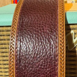 Blue Bell Straps PARIS TEXAS Special Collection EXCLUSIVE for Al’s Music Factory - OLD CHERRY CIERVO