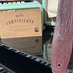 Blue Bell Straps PARIS TEXAS Special Collection EXCLUSIVE for Al’s Music Factory - OLD CHERRY CIERVO