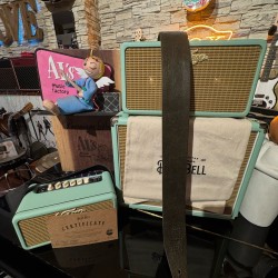 Blue Bell Straps PARIS TEXAS Special Collection EXCLUSIVE for Al’s Music Factory - GREEN BULLET CIERVO