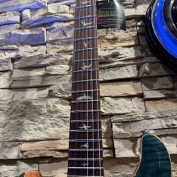 PRS GUITARS LEFTY SLATE BLUE CUSTOM 24 Super Curly Top ZURDA GAUCHER  2026 EN STOCK REAL NO VIRTUAL