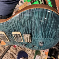 PRS GUITARS LEFTY SLATE BLUE CUSTOM 24 Super Curly Top ZURDA GAUCHER  2026 EN STOCK REAL NO VIRTUAL