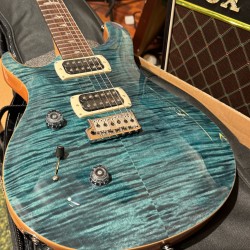 PRS GUITARS LEFTY SLATE BLUE CUSTOM 24 Super Curly Top ZURDA GAUCHER  2026 EN STOCK REAL NO VIRTUAL