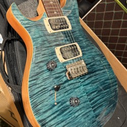 PRS GUITARS LEFTY SLATE BLUE CUSTOM 24 Super Curly Top ZURDA GAUCHER  2026 EN STOCK REAL NO VIRTUAL