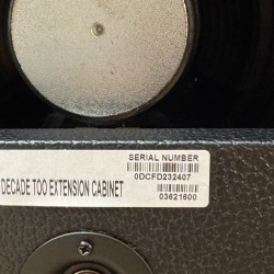 Peavey Decade Too Extension Cabinet 1x8” Speaker Josh Homme Signature 2025 - Black