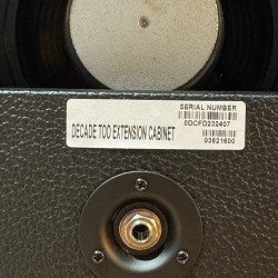 Peavey Decade Too Extension Cabinet 1x8” Speaker Josh Homme Signature 2025 - Black