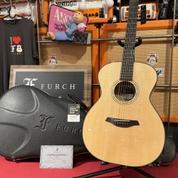 Furch Back Stage 2025 Limited Edition YELLOW OM SX a ( ALL SOLID Black Limba Back / Sides & Sitka Spruce Top)