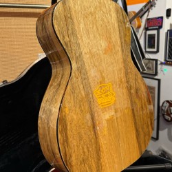Furch Back Stage 2025 Limited Edition YELLOW OM SX a ( ALL SOLID Black Limba Back / Sides & Sitka Spruce Top)