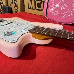 Mooer Guitars MLT10 (Travel/ Short Scale) CANDY PINK 2025 Super Light 2,5Kg