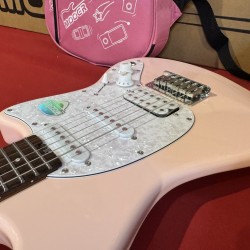 Mooer Guitars MLT10 (Travel/ Short Scale) CANDY PINK 2025 Super Light 2,5Kg