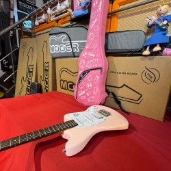 Mooer Guitars MLT10 (Travel/ Short Scale) CANDY PINK 2025 Super Light 2,5Kg