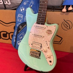 Mooer Guitars MLT10( Travel/ Short Scale ) CANDY BLUE 2025 Super Light 2,5Kg