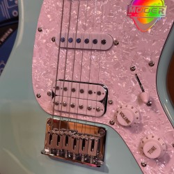 Mooer Guitars MLT10( Travel/ Short Scale ) CANDY BLUE 2025 Super Light 2,5Kg