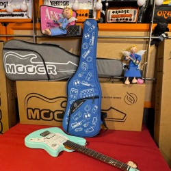 Mooer Guitars MLT10( Travel/ Short Scale ) CANDY BLUE 2025 Super Light 2,5Kg