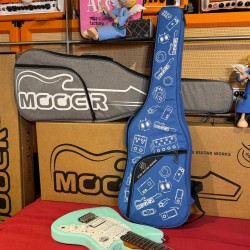 Mooer Guitars MLT10( Travel/ Short Scale ) CANDY BLUE 2025 Super Light 2,5Kg