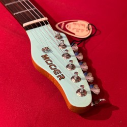 Mooer Guitars MLT10( Travel/ Short Scale ) CANDY BLUE 2025 Super Light 2,5Kg