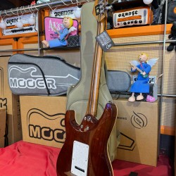 Mooer Guitars GTRS SL810 BLUE BURST 2025 Curly Maple Top