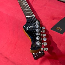 Mooer Guitars GTRS SL810 BLUE BURST 2025 Curly Maple Top