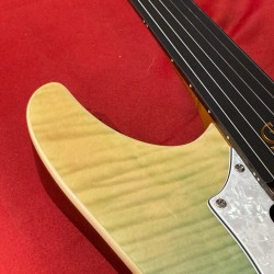 Mooer Guitars GTRS SL810 BLUE BURST 2025 Curly Maple Top