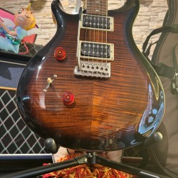PRS GUITARS SE CUSTOM 24 LH BLACK GOLD BURST ( Lefty/Zurdo) LIMITED ( Stock Real NO Virtual)