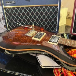PRS GUITARS SE CUSTOM 24 LH BLACK GOLD BURST ( Lefty/Zurdo) LIMITED ( Stock Real NO Virtual)