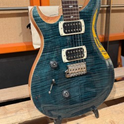 PRS GUITARS LEFTY SLATE BLUE CUSTOM 24 Super Curly Top ZURDA GAUCHER  2026 ( SOLO UNA EN STOCK !!!)