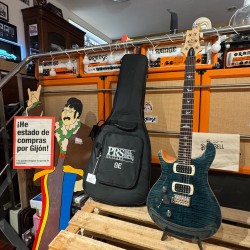 PRS GUITARS LEFTY SLATE BLUE CUSTOM 24 Super Curly Top ZURDA GAUCHER  2026 ( SOLO UNA EN STOCK !!!)