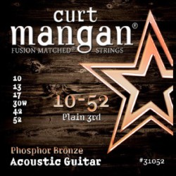 CURT MANGAN 10-52  PhosPhor Bronze  Plain Third