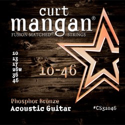 CURT MANGAN 10-46 Plain 3rd PhosPhor Bronze