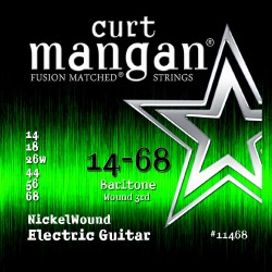 CURT MANGAN 14-68 Nickel Wound (Baritone) Set