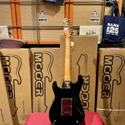 MOOER GUITARS MSC 10 PRO BLACK Tortoise  Pickguard HSS W/ Bag HSS  (Stock REAL NO Virtual)