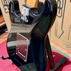 MOOER GUITARS MSC 10 PRO BLACK Tortoise  Pickguard HSS W/ Bag HSS  (Stock REAL NO Virtual)