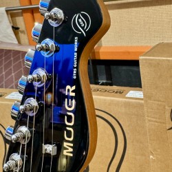 MOOER GUITARS MSC 10 PRO BLACK Tortoise  Pickguard HSS W/ Bag HSS  (Stock REAL NO Virtual)