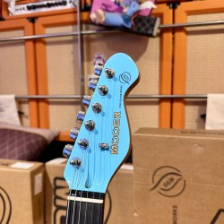 MOOER GUITARS MSC 10 PRO DAPHNE BLUE HSS W/ Bag (Stock REAL NO Virtual)