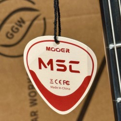MOOER GUITARS MSC 10 PRO VINTAGE WHITE  HSS W/ Bag (Stock REAL NO Virtual)