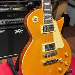 AUSTIN AS6PROGT SUPER 6 GOLD TOP ( Les Paul Set Neck Style 57 )
