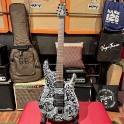 STERLING by Music Man Guitars JP 50 Custom Artwork “ SILVER SKULLS”  EXCLUSIVE for Al’s Music Factory