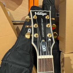 Vintage Guitars V100 30 ANNIVERSARY/ ANIVERSARIO  GREEN BURST W/ Bag