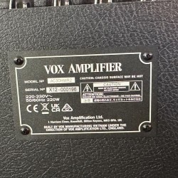 VOX AMPLIFICATION HWR2 2x12” G12H Greenbacks Hand Wired